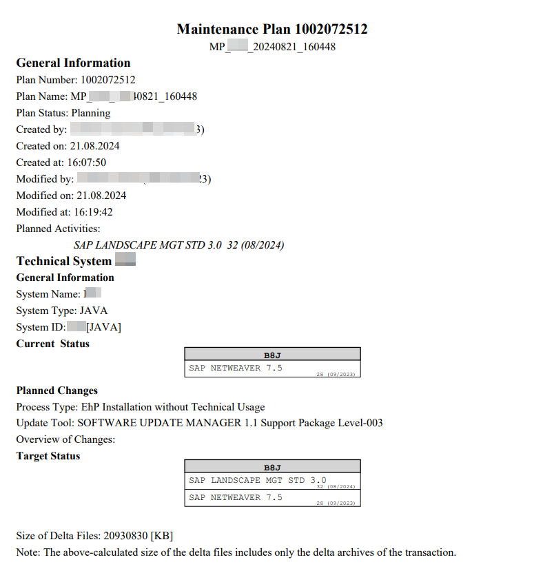 Maintenance Planner