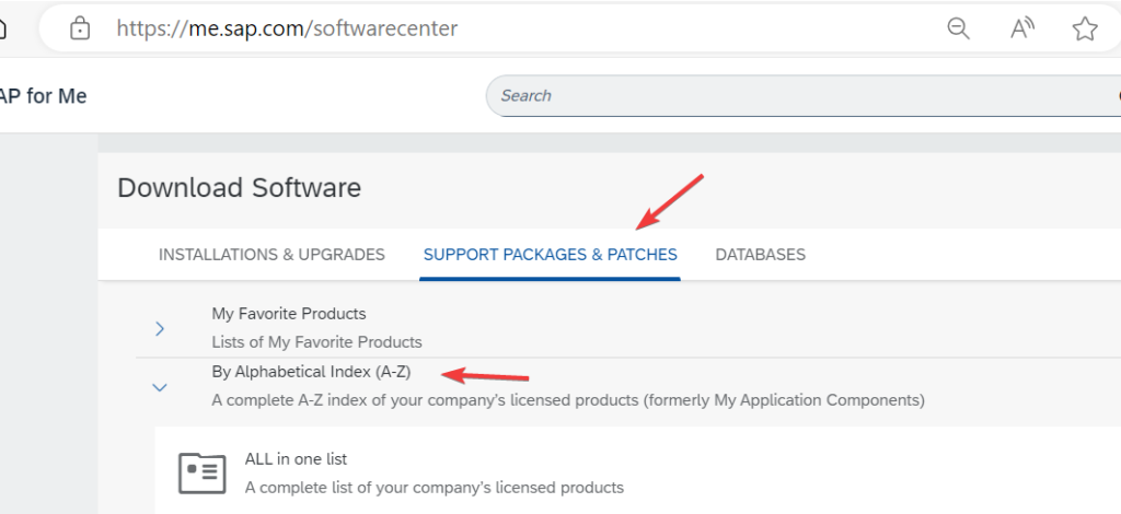 SAP marketplace