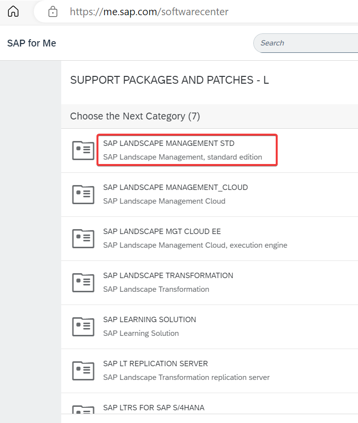 SAP marketplace