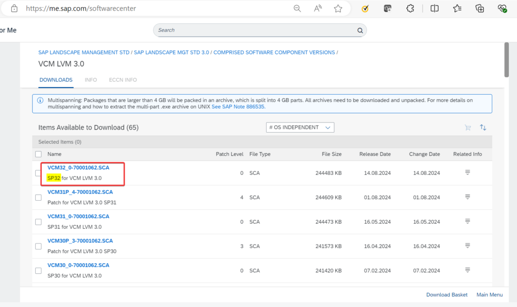 SAP marketplace