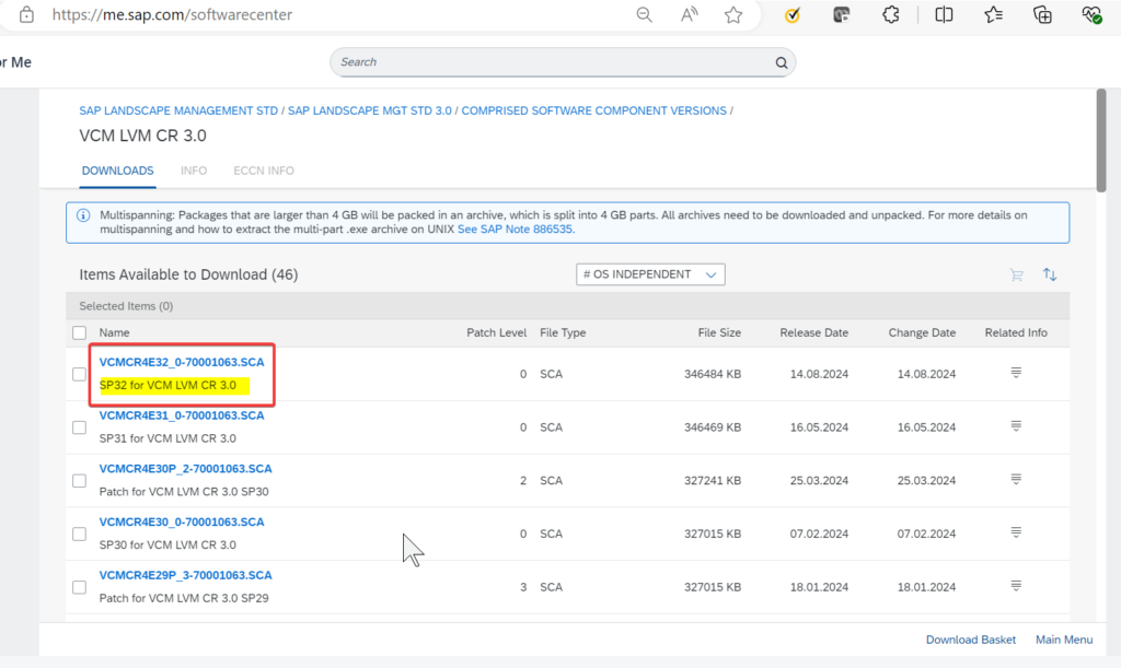 SAP marketplace